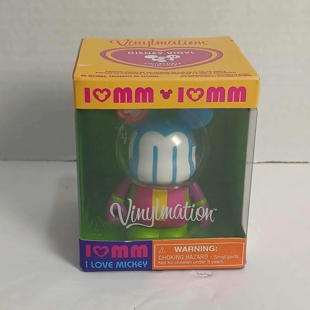 Disney Vinylmation I Love Mickey Series Collectible‎ Figure in Box 3 inch